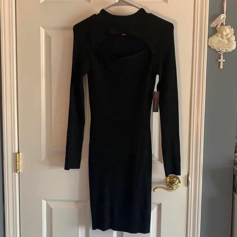 No Boundaries Bodycon Long Sleeve Dress